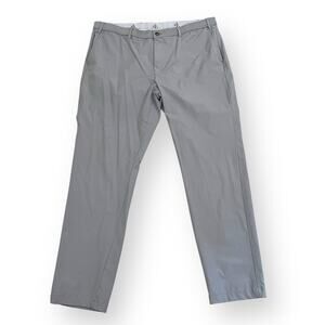 Lauren Ralph Lauren Black Label Golf Pants Men 40x32 Gray Performance Stretch
